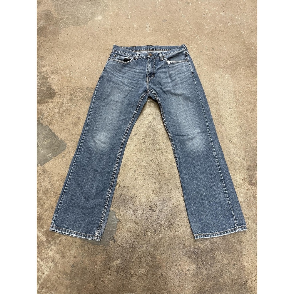 Levis‎ 559 Jeans Mens 32x32 Blue Straight Leg Mid Rise Zip Fly PC9 00559-2765
